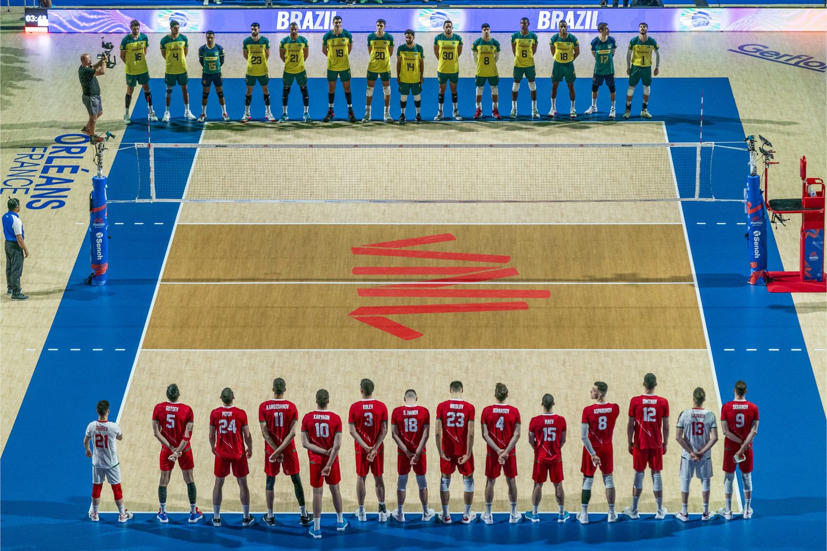 VNL: България - Бразилия 0:3  🏐
