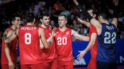 САЩ “нокаутира” световния шампион Италия и е на финал във VNL срещу Полша