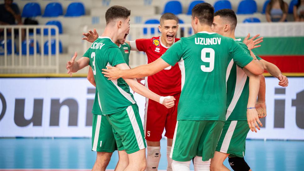 България U17 отнесе Естония на Евроволей 2023 в Черна гора