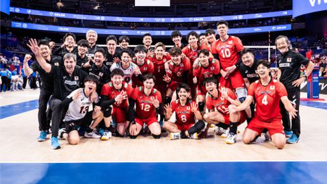 Япония на исторически полуфинал в Лигата на нациите