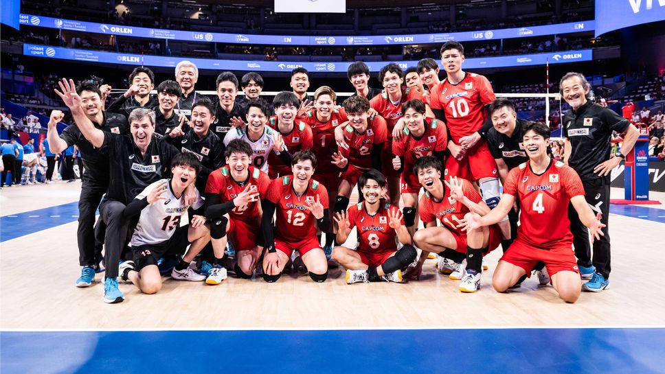 Япония на исторически полуфинал в Лигата на нациите