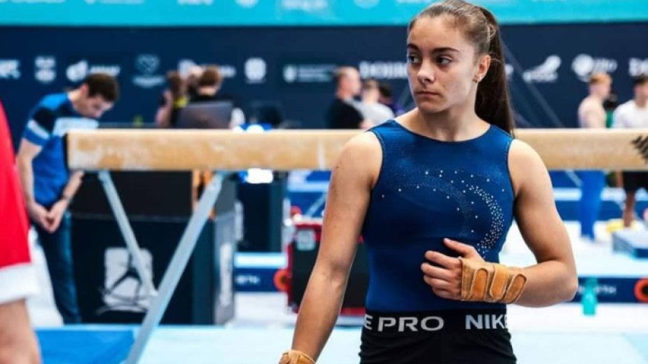 Валентина Георгиева спечели сребро на прескок на Европейското в Италия