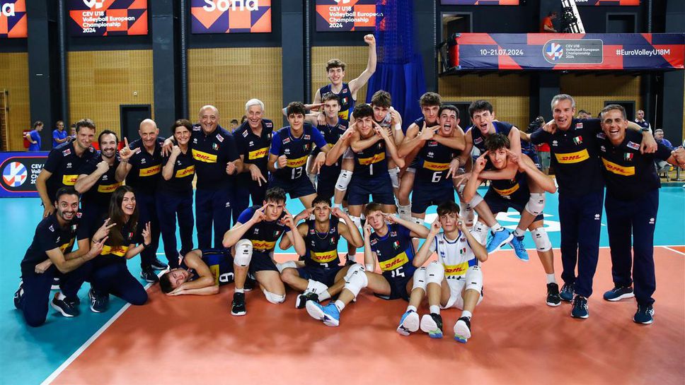 Италия се справи с Полша и е на финал на ЕвроВолей 2024 в София