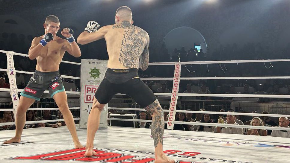 Руси Хаджиев нокаутира Стефан Миленов на Max Fight 59