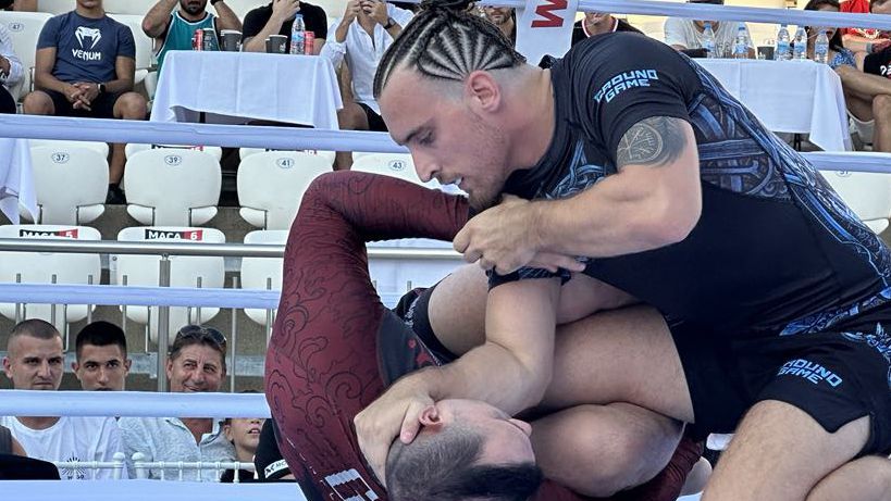 Георги Недялков спечели единствената граплинг битка на Max Fight 59