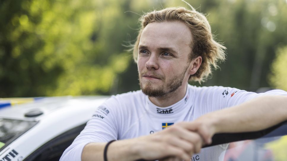 Само един етап разделя Оливър Солберг от първата му победа в WRC