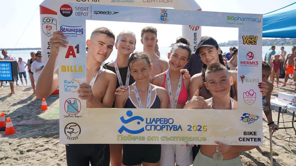 13-годишен спечели плувния маратон в Царево