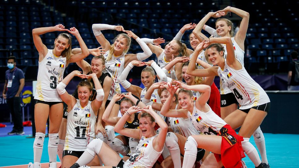 Белгия стартира без проблеми срещу Азербайджан на Европейското🏐🇧🇪