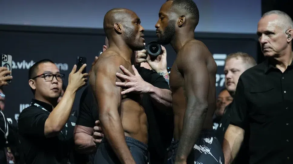Камару Усман и Леон Едуард с равно тегло преди UFC 278