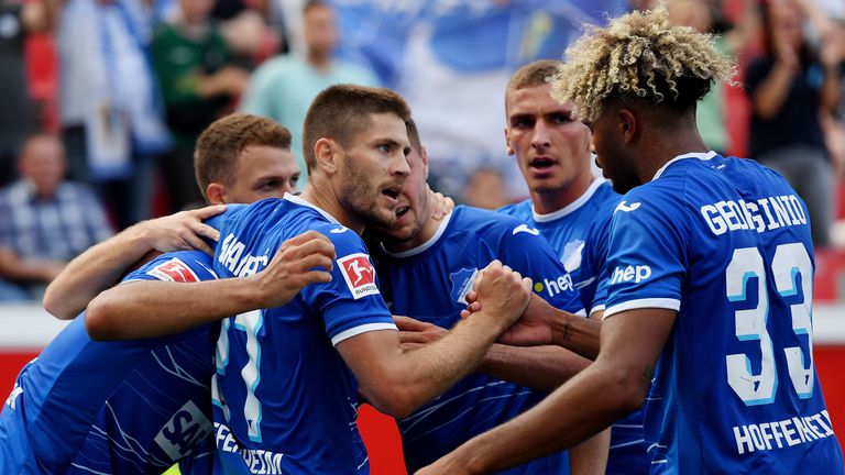 Хофенхайм записа категорична победа с 3 0 при гостуването си на