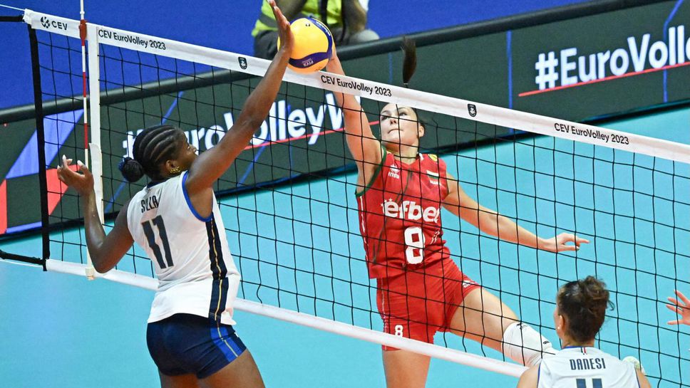 България без шансове срещу Италия на ЕвроВолей 2023