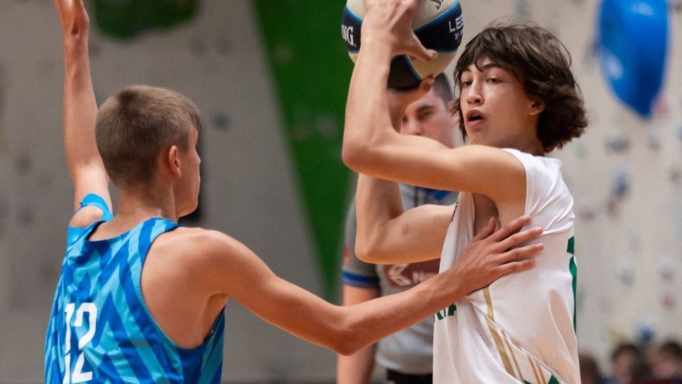България U14 с категорична победа за край на "Словения Бол"