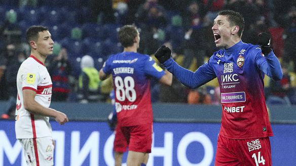 ЦСКА (Москва) спечели с 1:0 градското дерби със Спартак