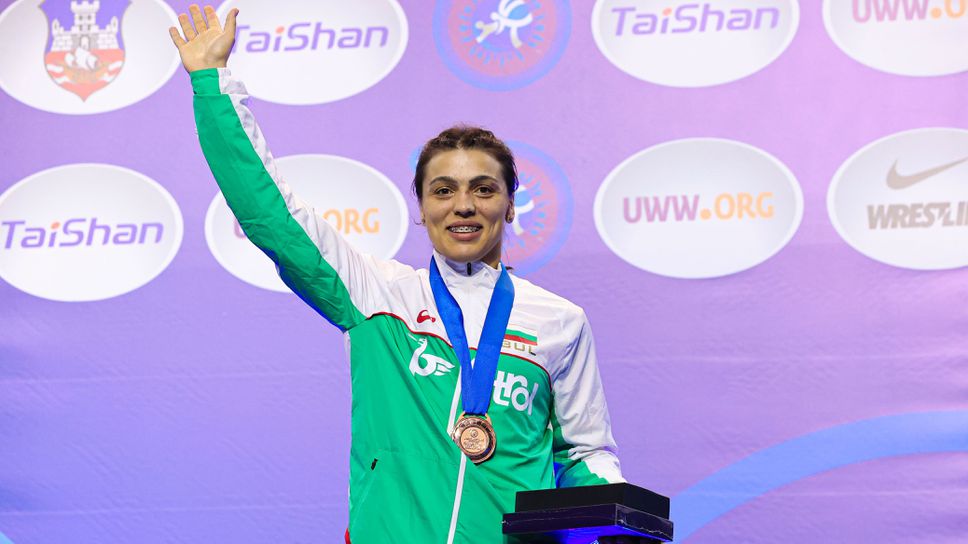 Мими Христова спечели бронзов медал от Световното по борба