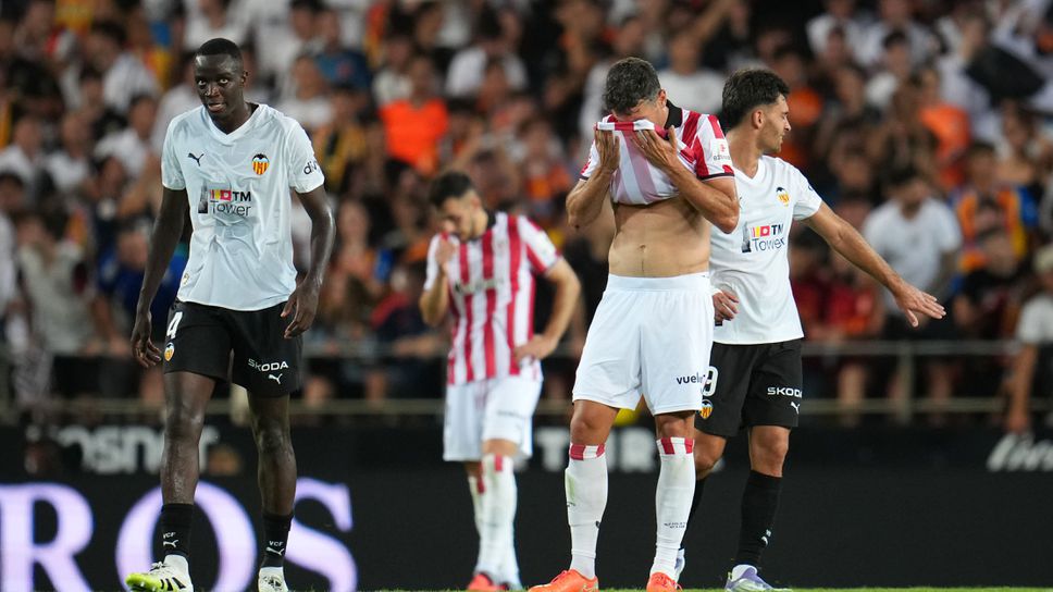 Валенсия се съвзе след шока от Барса и нанесе тежък удар върху Билбао