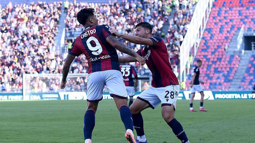 Драматичен успех за Болоня дълбоко в добавеното време попари Дженоа