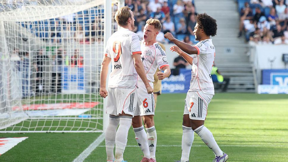 Хеттрик на Хари Кейн продължи перфектния старт на Байерн в Бундеслигата