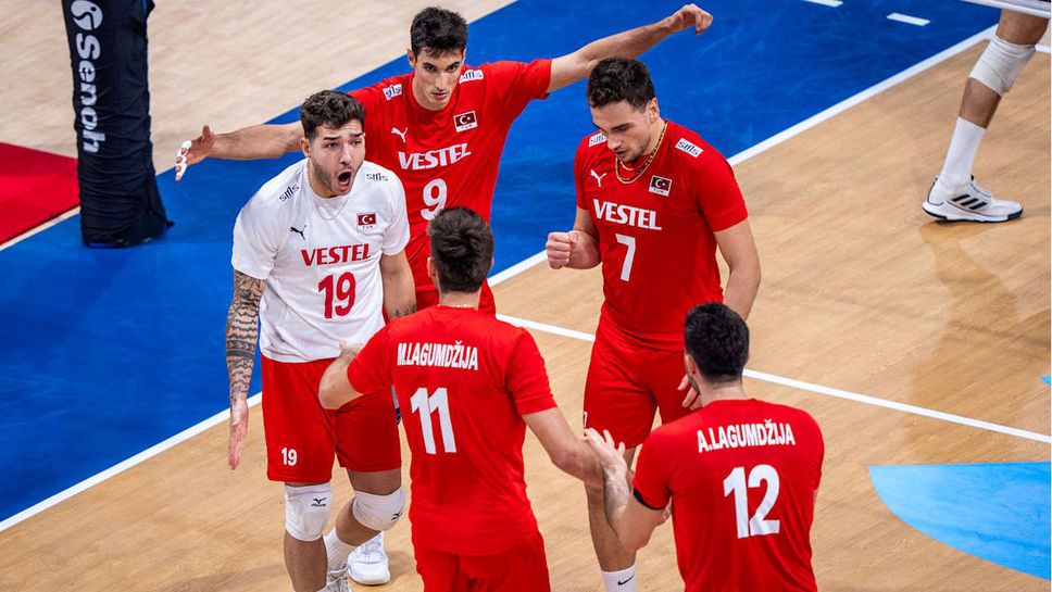 Волейболистите от националния отбор на Турция се класираха за исторически