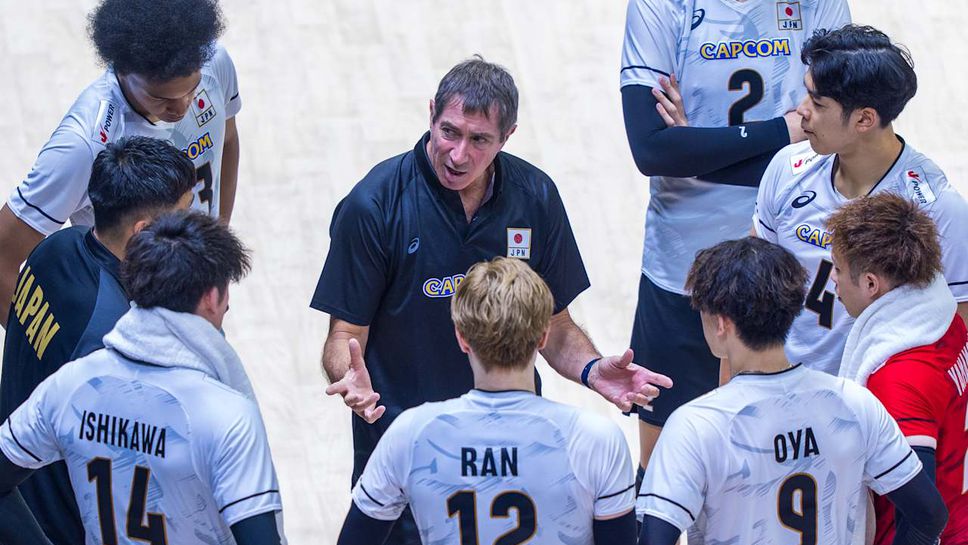 Селекционерът на мъжкия национален отбор на Япония Лоран Тили ще