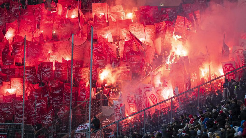 УЕФА наказа Байерн, Галатасарай и АЕК заради изцепки на феновете им
