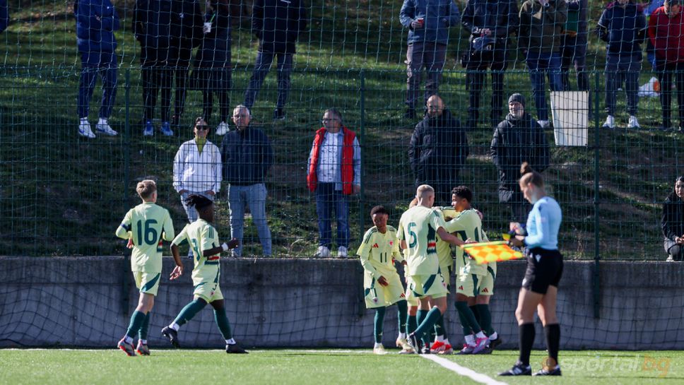 Уелс U15 бързо върна равенството в мача срещу България U15