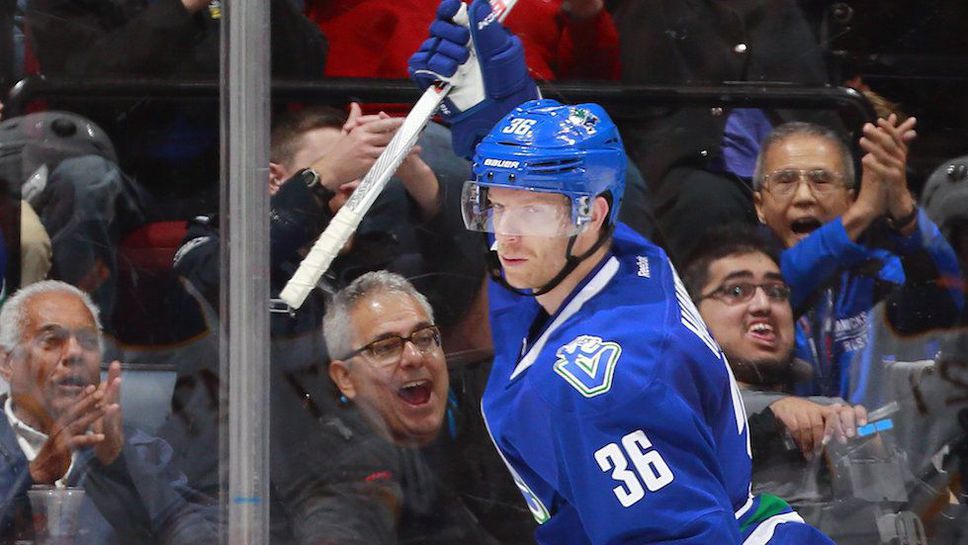 Ванкувър сложи край на серия от пет загуби в НХЛ с победа над Уинипег