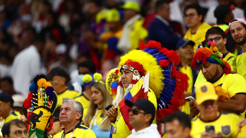 Еквадорец се заяде с катарските фенове на трибуните
