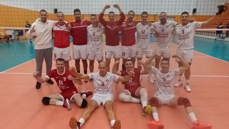 Етрополе продължава без загуба в Западната група на Висшата лига