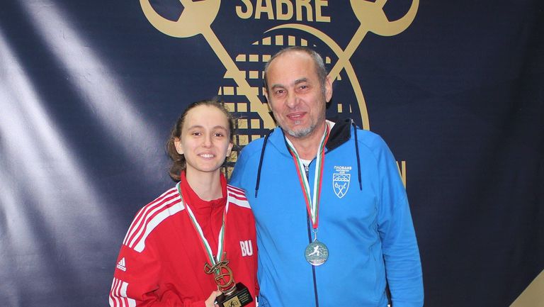 Мариела Георгиева спечели сребърния медал в индивидуалната надпревара на кадетките