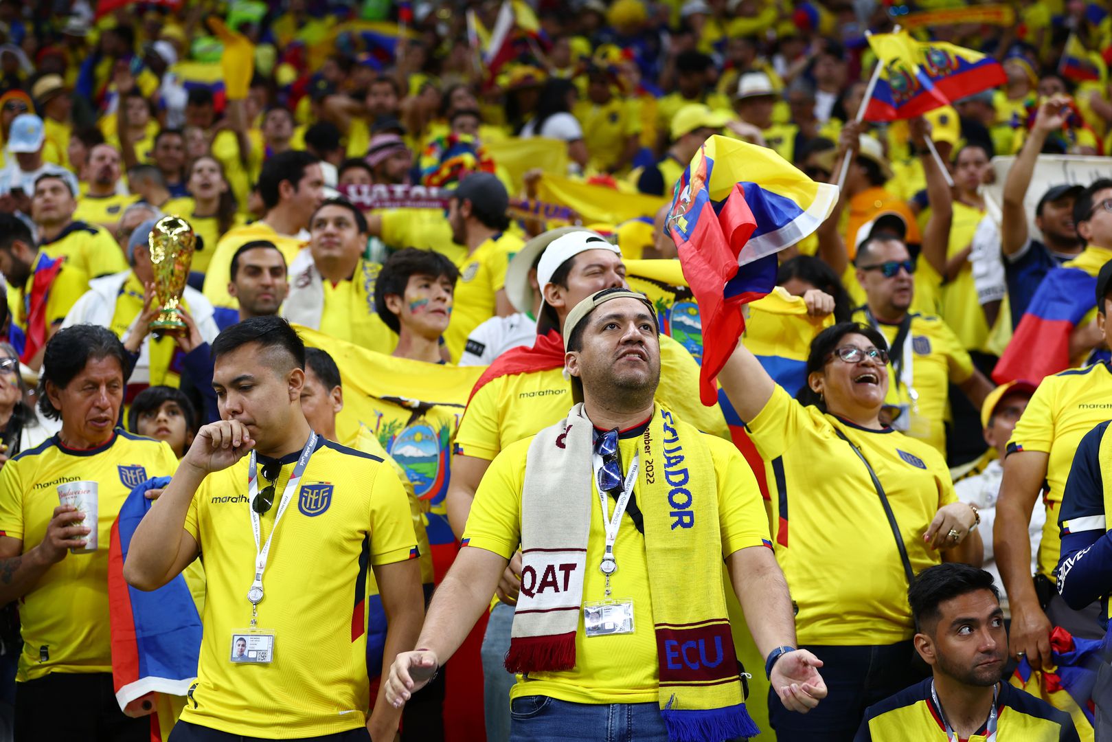 Феновете на Катар - Еквадор