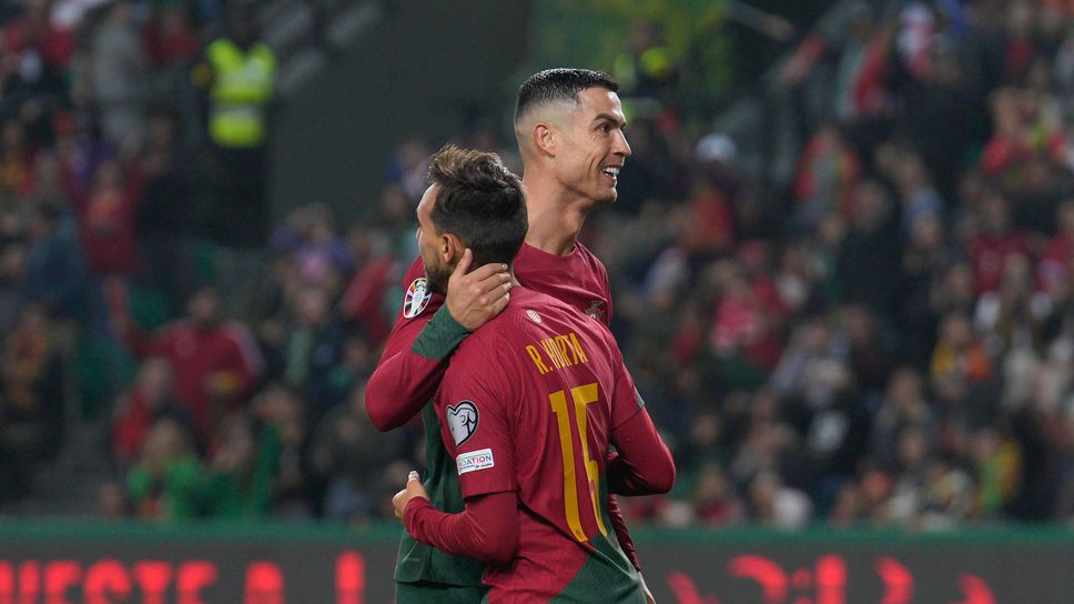 Кристиано има глада на 18-годишен футболист, радва се селекционерът на Португалия