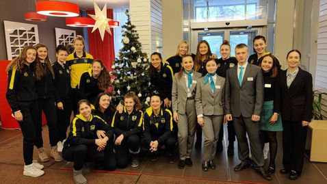 Волейболистките на Марица Пловдив разгледаха Казан