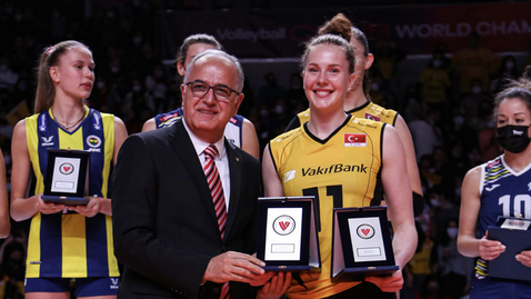 Изабел Хаак е MVP на клубния 🏐 Мондиал