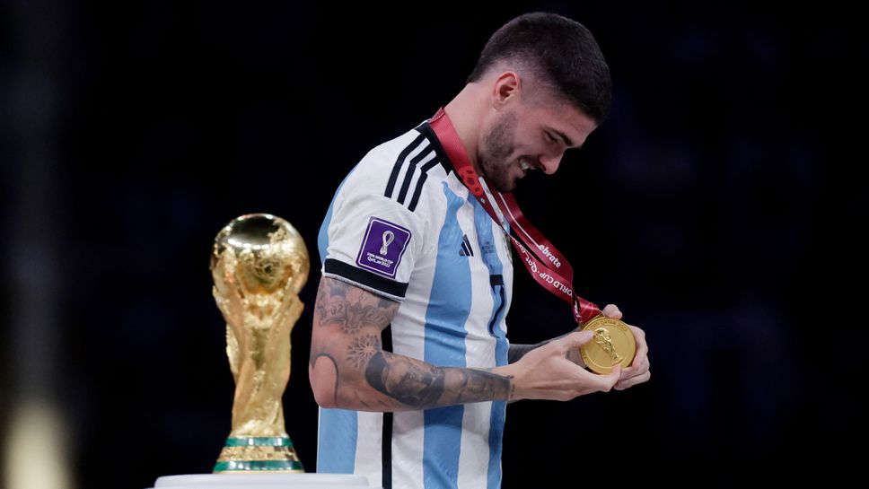 Национал на Аржентина предсказал триумфа на Мондиал 2022 със свой автограф
