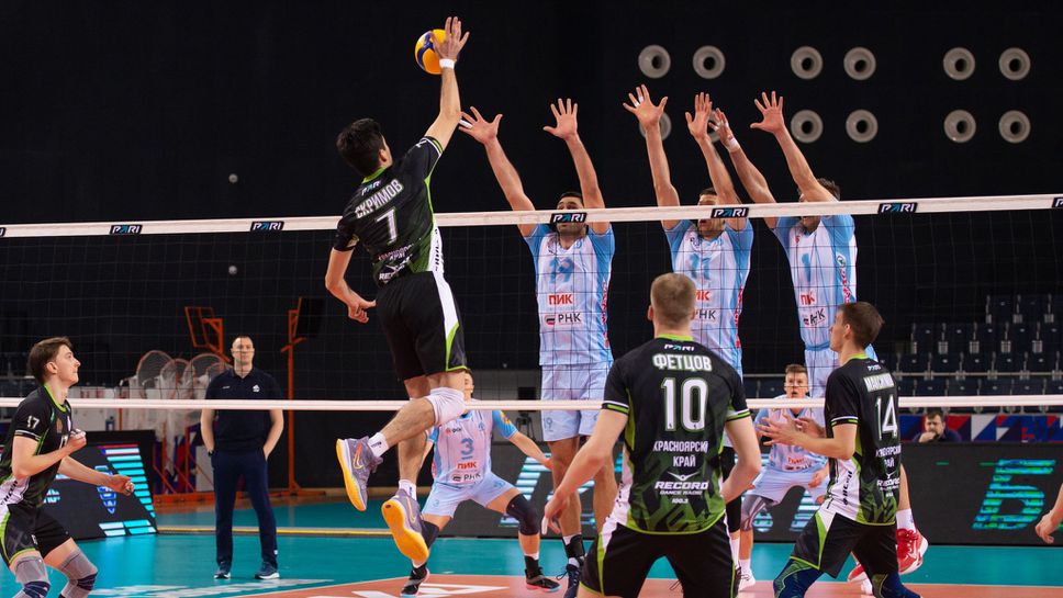 Тодор Скримов - Цветан Соколов 15:25! Шампионът Динамо (Москва) с 12-и успех в Русия