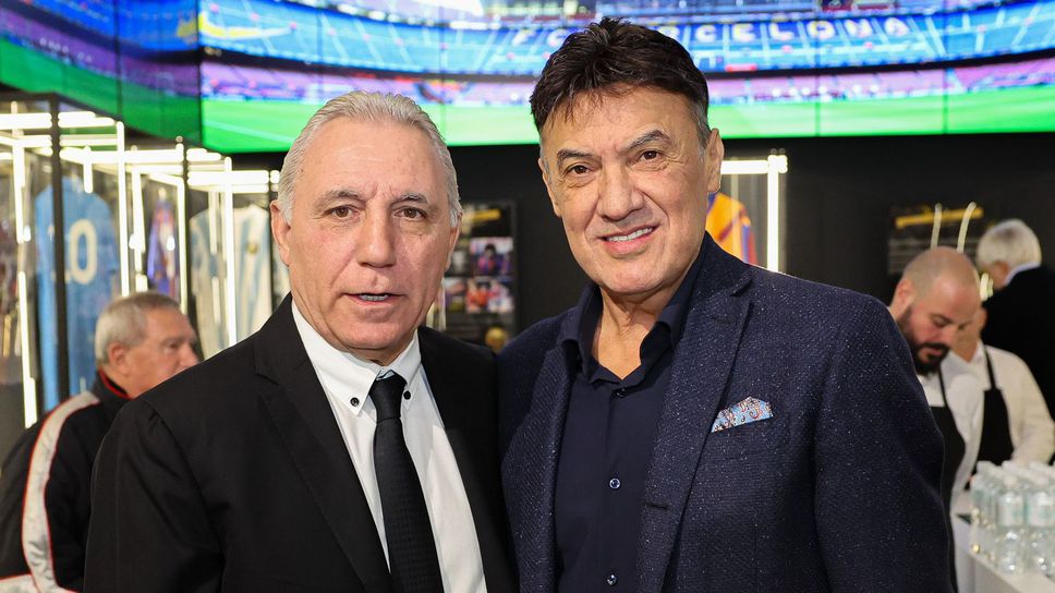 Стоичков отбеляза 30-годишнината от "Златната топка" с лъскаво парти - Михайлов и Сираков го уважиха