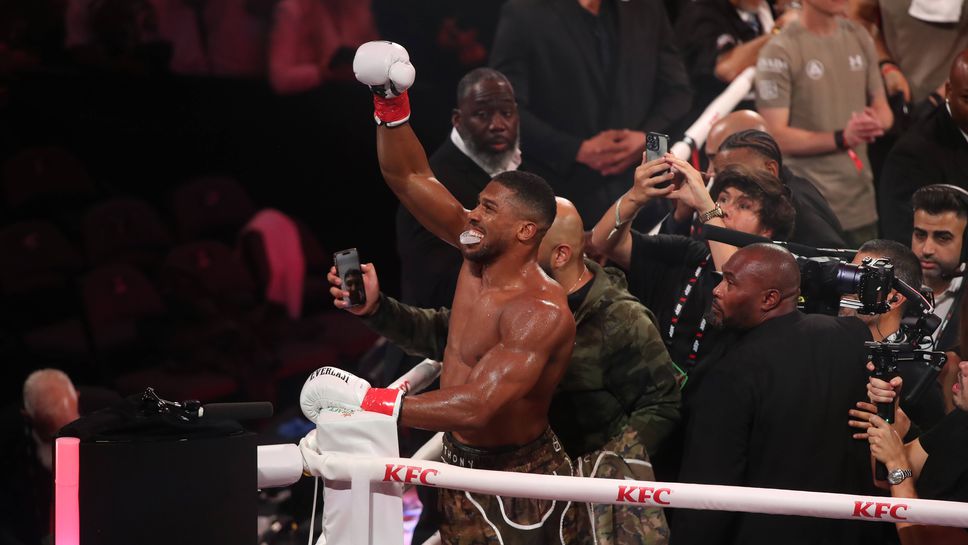 Антъни Джошуа не беше доволен от представянето си при победата