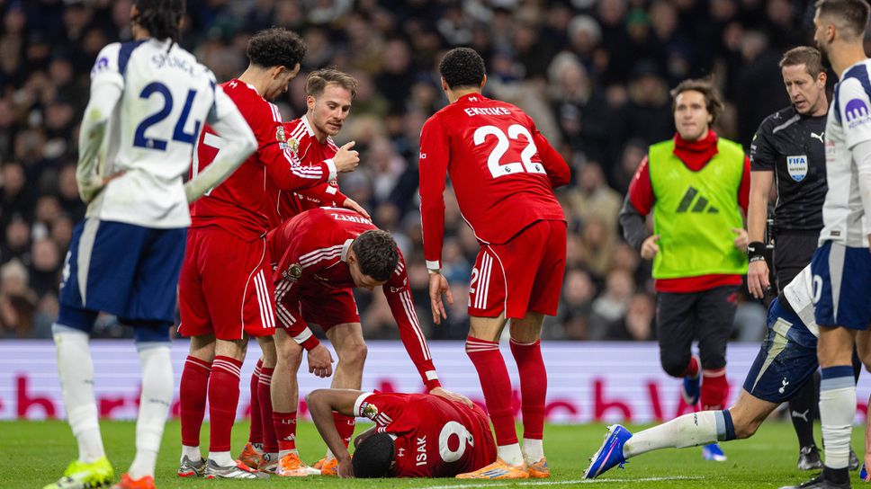 Тотнъм 0:2 Ливърпул, греда на домакините и гол на Екитике