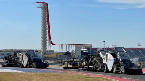  Преасфалтират пистата в Остин след недоволствата на Формула 1 и MotoGP 