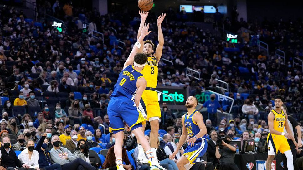 Изненадата на годината: Осакатеният Индиана победи Уориърс в Сан Франциско