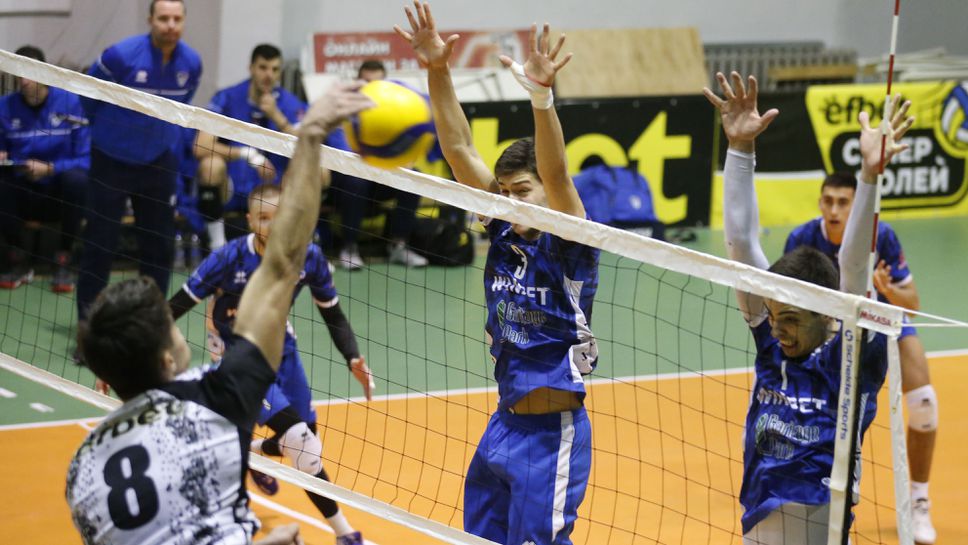 1/8-финал за Купата на България: Славия - Левски София 3:0 🏐