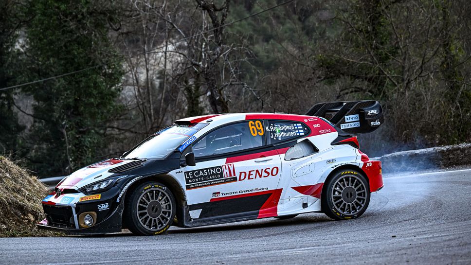 Рованпера се доближи до Ожие преди финалния ден на рали "Монте Карло"