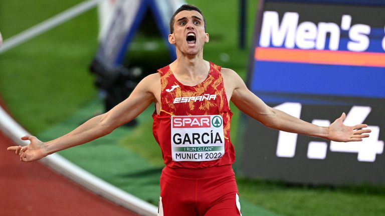 Световният шампион на 800 метра в зала Мариано Гарсия ще