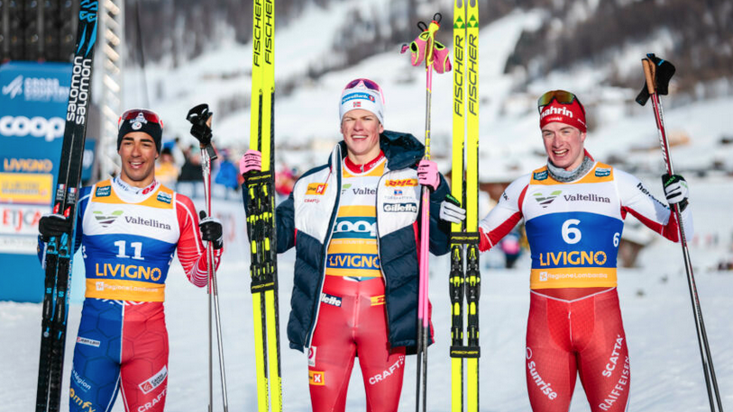 Йоханес Клаебо спечели спринта в Ливиньо и грабна 11-и успех за Световната купа през сезона