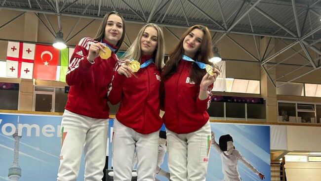 Трима българи в топ 32 на ЕП по фехтовка за младежи и девойки