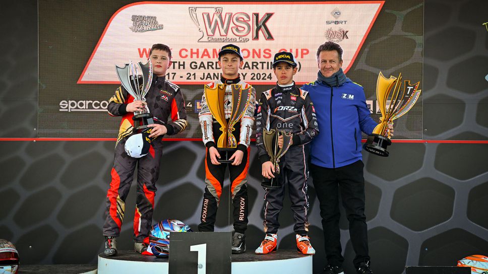 Любо Руйков спечели първия кръг на WSK Champions Cup