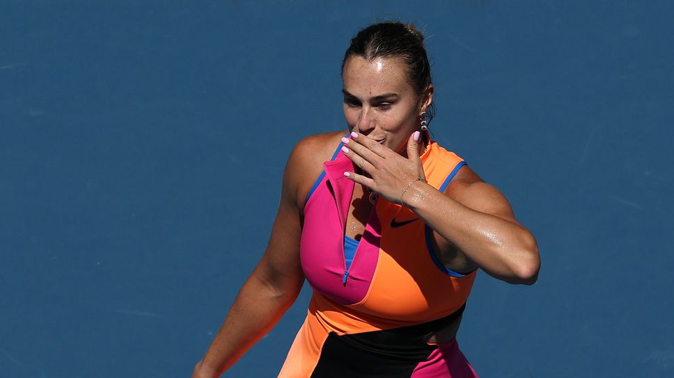 Водачката в световната ранглиста Арина Сабаленка вече е в третия