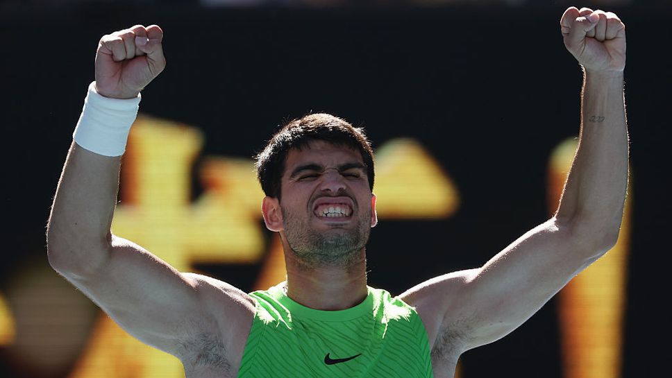 Водачът в схемата и световната ранглиста Карлос Алкарас Испания преодоля