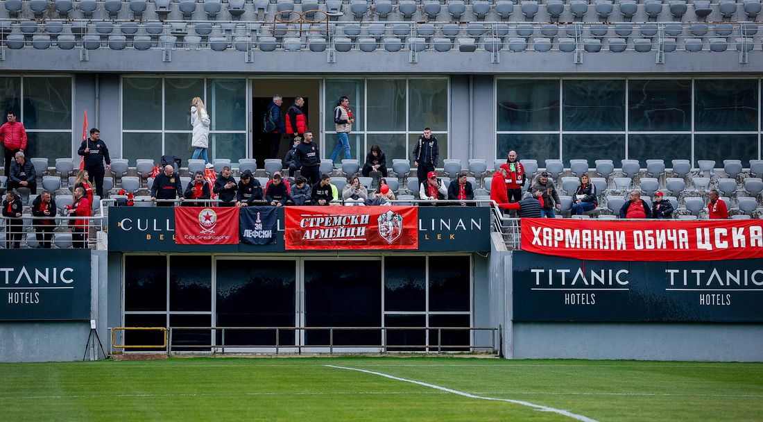 Голяма агитка отново подкрепя ЦСКА