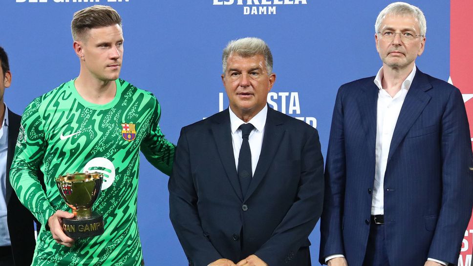 Президентът на Барселона Жоан Лапорта изрази надежда че тази вечер